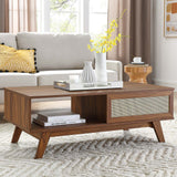 Modway Furniture Soma Coffee Table 0423 Walnut EEI-6041-WAL