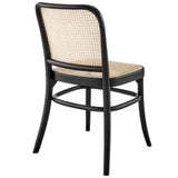 Modway Furniture Winona Wood Dining Side Chair Set of 2 XRXT Black EEI-6078-BLK
