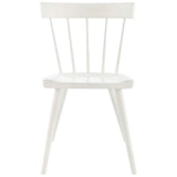 Modway Furniture Sutter Wood Dining Side Chair Set of 2 XRXT White EEI-6082-WHI