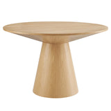 Modway Furniture Provision 47" Round Dining Table XRXT Oak EEI-6102-OAK