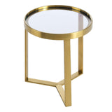 Modway Furniture Relay Side Table 0423 Gold EEI-6150-GLD