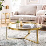 Modway Furniture Relay Coffee Table 0423 Gold EEI-6153-GLD