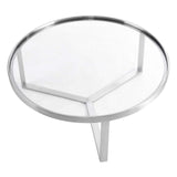 Modway Furniture Relay Coffee Table 0423 Silver EEI-6154-SLV