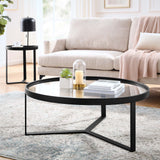 Modway Furniture Relay Coffee Table 0423 Black EEI-6155-BLK