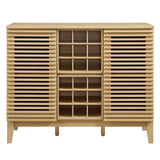 Modway Furniture Render Bar Cabinet 0423 Oak EEI-6156-OAK