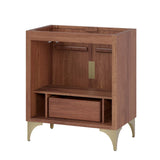 Modway Furniture Daylight 30" Bathroom Vanity Cabinet 0423 Walnut EEI-6166-WAL