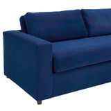 Modway Furniture Avendale Velvet Sofa 0423 Deep Navy EEI-6185-DNA