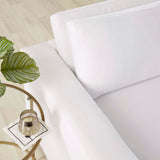 Modway Furniture Avendale Velvet Sofa 0423 Dove White EEI-6185-DWH