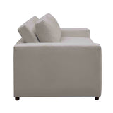 Modway Furniture Avendale Velvet Sofa 0423 Fog Gray Velvet EEI-6185-FGR