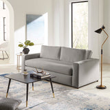 Modway Furniture Avendale Velvet Sofa 0423 Fog Gray Velvet EEI-6185-FGR