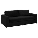 Modway Furniture Avendale Velvet Sofa 0423 Sable Black EEI-6185-SBL