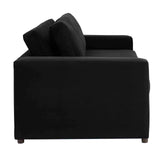 Modway Furniture Avendale Velvet Sofa 0423 Sable Black EEI-6185-SBL