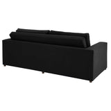 Modway Furniture Avendale Velvet Sofa 0423 Sable Black EEI-6185-SBL