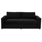 Modway Furniture Avendale Velvet Sofa 0423 Sable Black EEI-6185-SBL