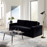 Modway Furniture Avendale Velvet Sofa 0423 Sable Black EEI-6185-SBL