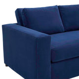 Modway Furniture Avendale Velvet Loveseat 0423 Deep Navy EEI-6189-DNA