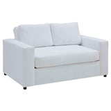 Modway Furniture Avendale Velvet Loveseat 0423 Dove White EEI-6189-DWH