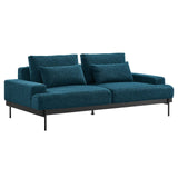 Modway Furniture Proximity Upholstered Fabric Sofa 0423 Azure EEI-6214-AZU