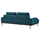 Modway Furniture Proximity Upholstered Fabric Sofa 0423 Azure EEI-6214-AZU