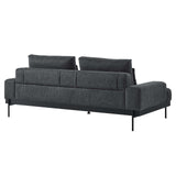 Modway Furniture Proximity Upholstered Fabric Sofa 0423 Charcoal EEI-6214-CHA