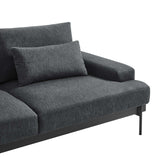 Modway Furniture Proximity Upholstered Fabric Sofa 0423 Charcoal EEI-6214-CHA