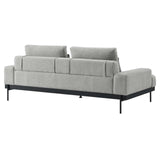 Modway Furniture Proximity Upholstered Fabric Sofa 0423 Light Gray EEI-6214-LGR