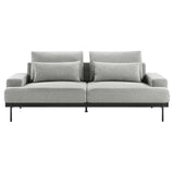 Modway Furniture Proximity Upholstered Fabric Sofa 0423 Light Gray EEI-6214-LGR