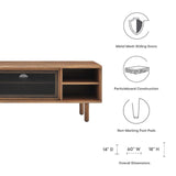 Modway Furniture Kurtis 60" TV Stand 0423 Walnut EEI-6234-WAL