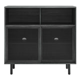 Modway Furniture Kurtis 47" Display Cabinet 0423 Charcoal EEI-6237-CHA