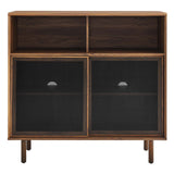 Modway Furniture Kurtis 47" Display Cabinet 0423 Walnut EEI-6237-WAL