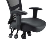 Articulate Vinyl Office Chair Black EEI-755-BLK