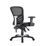 Articulate Vinyl Office Chair Black EEI-755-BLK