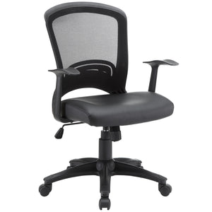 Pulse Vinyl Office Chair Black EEI-756-BLK