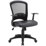 Pulse Vinyl Office Chair Black EEI-756-BLK