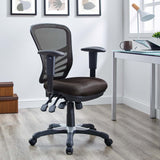 Articulate Mesh Office Chair EEI-757-BRN