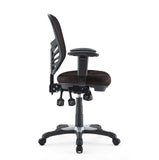 Articulate Mesh Office Chair EEI-757-BRN