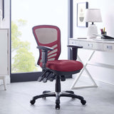 Articulate Mesh Office Chair EEI-757-RED