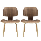 Fathom Dining Chairs Set of 2 Walnut EEI-870-WAL