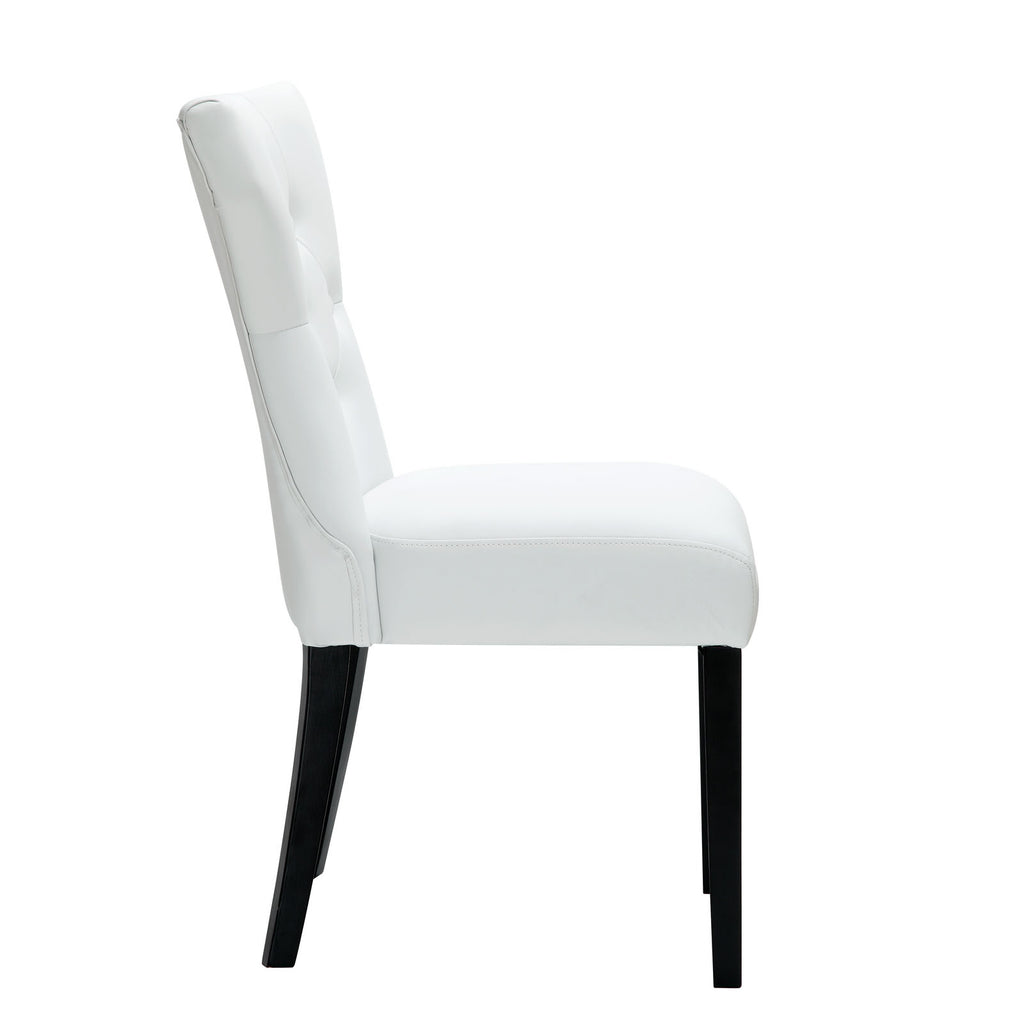 Silhouette Dining Chairs Set of 2 White EEI-911-WHI