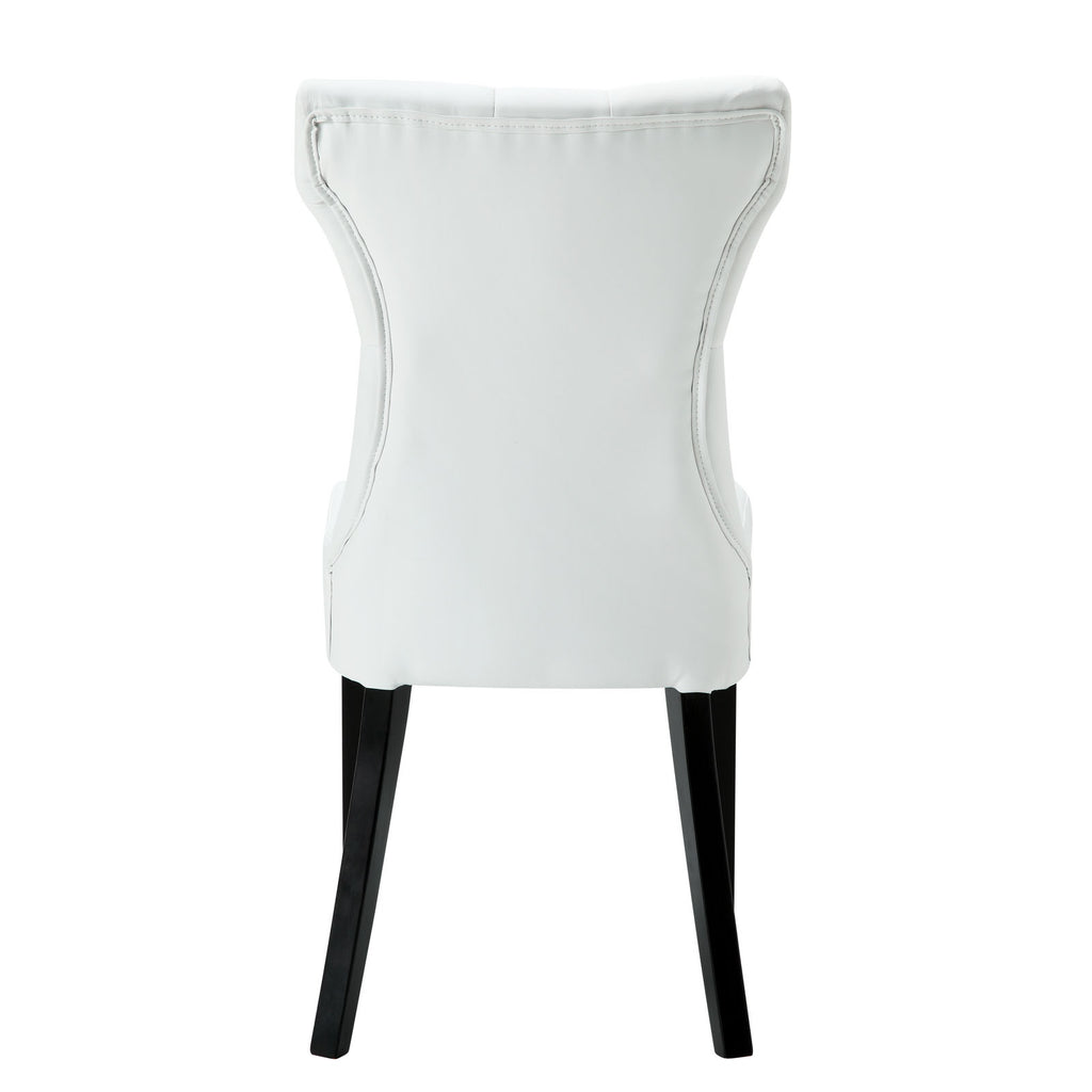 Silhouette Dining Chairs Set of 2 White EEI-911-WHI