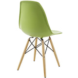 Pyramid Dining Side Chairs Set of 2 Light Green EEI-928-LGN