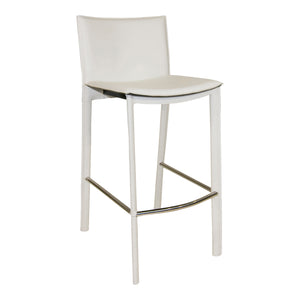 Moe's Home Panca Counter Stool 26"" White"
