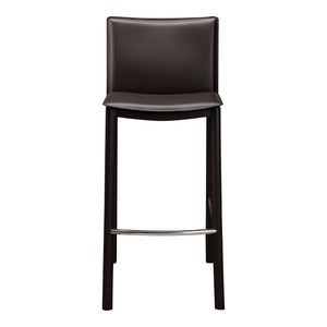 Moe's Home Panca Counter Stool 26" Dark Brown