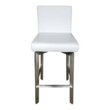 Moe's Home Giro Swivel Barstool White