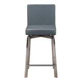 Moe's Home Giro Swivel Counter Stool Grey