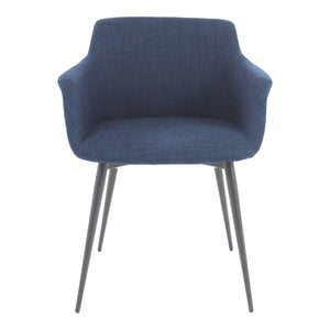 Moe's Home Ronda Arm Chair Blue-M2