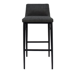 Moe's Home Baron Barstool Charcoal