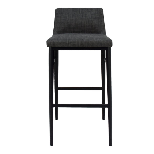 Moe's Home Baron Barstool Charcoal