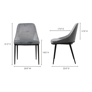 Sedona Dining Chair Grey-M2