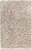 Chandra Rugs Eleanor 100% Wool Hand-Woven Contemporary Rug White/Taupe 7'9 x 10'6